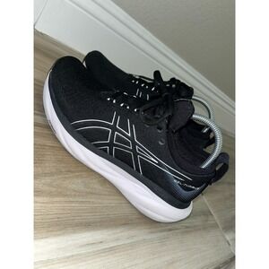 Asics Gel-Nimbus Running Women's Size 8 Black White Sneakers